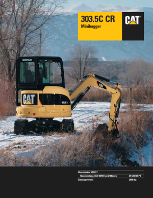 Mini Excavators Caterpillar 303C CR