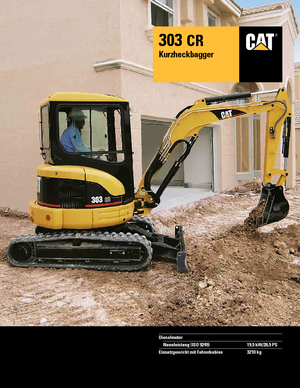 Mini Excavators Caterpillar 303 C R