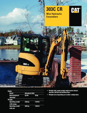 Mini Excavators Caterpillar 303C