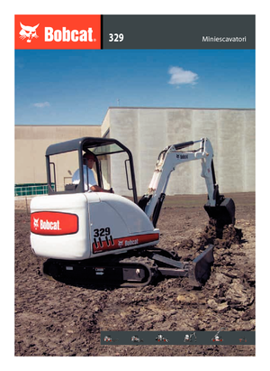 Mini Excavators Bobcat 329