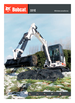 Mini Excavators Bobcat 331 E G