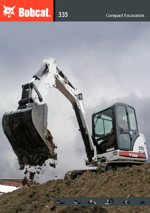 Mini Excavators Bobcat 335