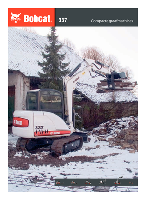 Mini Excavators Bobcat 337 G