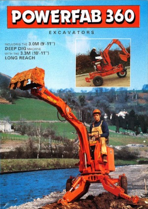 Mini ekskavatörler Powerfab 360 C*