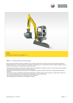 Mini ekskavatörler Wacker Neuson 38 Z 3