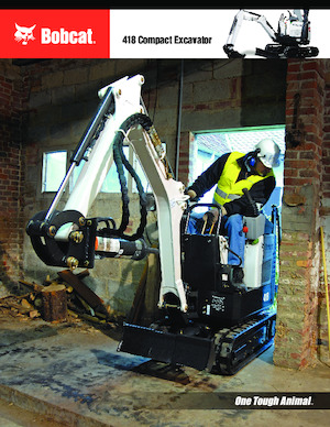 Mini Excavators Bobcat 418