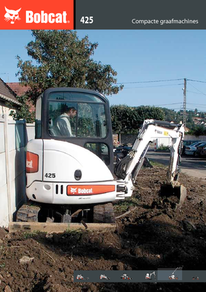 Mini Excavators Bobcat 425