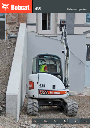 Mini Excavators Bobcat 435