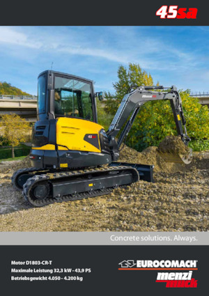 Mini Excavators Eurocomach 45sa