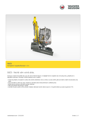 Mini Excavators Neuson 50 Z 3