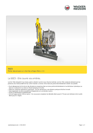 Mini Excavators Neuson 50 Z 3