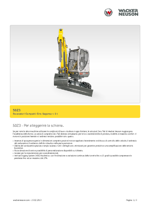 Mini Excavators Neuson 50 Z 3