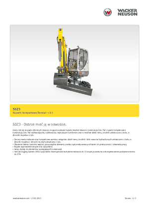 Mini Excavators Neuson 50 Z 3