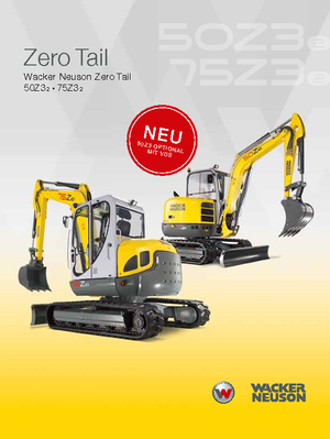 Mini Excavators Neuson 50Z 3