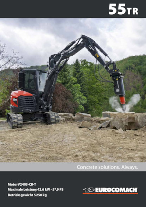 Mini Excavators Eurocomach 55 TR