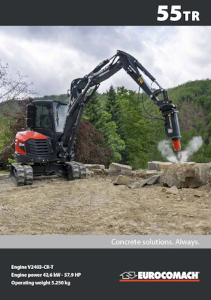 Mini Excavators Eurocomach 55 TR