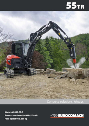 Mini Excavators Eurocomach 55 TR