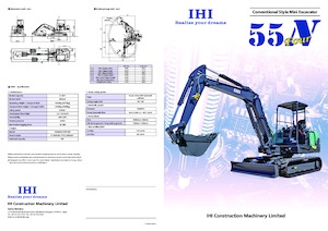 Mini Excavators Kato 55N4