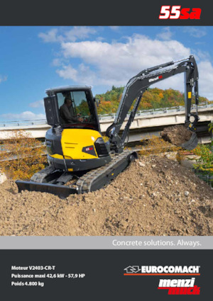Mini Excavators Eurocomach 55sa
