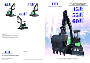 Mini Excavators Kato 55V4-F