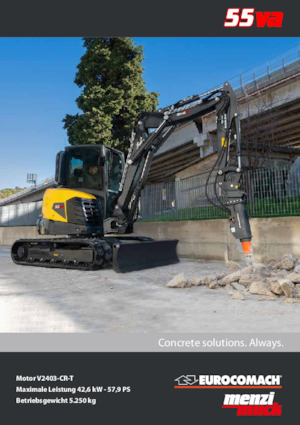 Mini Excavators Eurocomach 55va