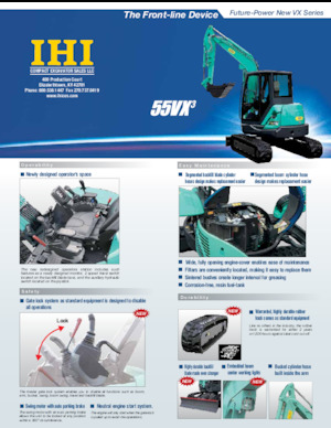 Mini Excavators IHI 55VX-3