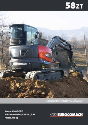 Mini Excavators Eurocomach 58 ZT