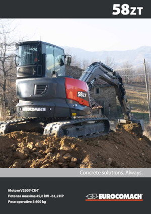 Mini Excavators Eurocomach 58 ZT