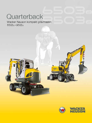 Mini ekskavatörler Wacker Neuson 6503