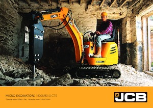 Mini ekskavatörler JCB 8008 CTS