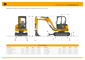 Mini Excavators JCB 8030 ZTS