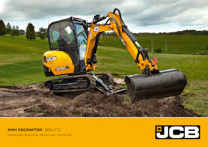Mini ekskavatörler JCB 8026 CTS