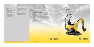 Mini ekskavatörler Wacker Neuson 803