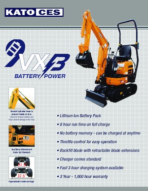 Mini Excavators Kato 9VXB