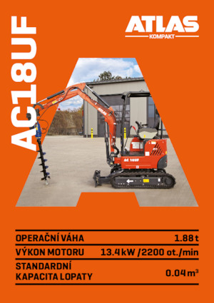 Mini Excavators Atlas Kompakt AC 18UF