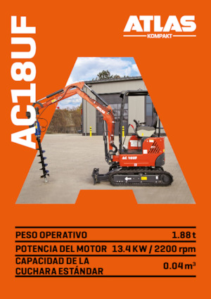 Mini Excavators Atlas Kompakt AC 18UF