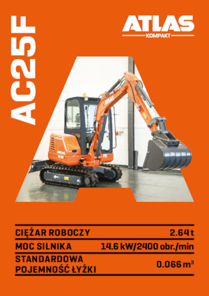 Mini Excavators Atlas Kompakt AC 25F 