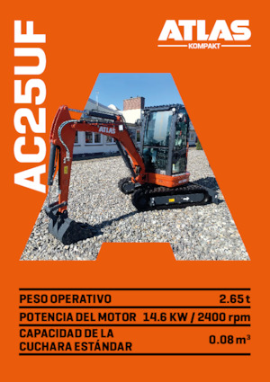 Mini Excavators Atlas Kompakt AC 25UF