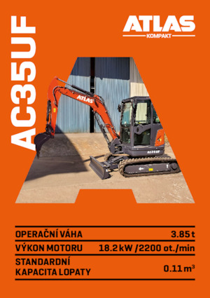 Mini Excavators Atlas Kompakt AC 35UF