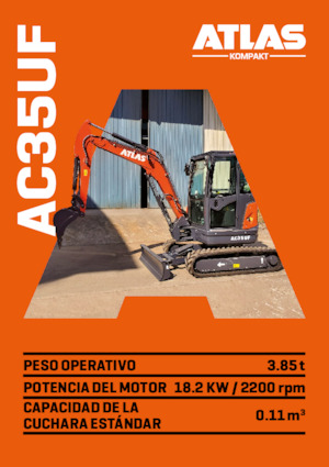 Mini Excavators Atlas Kompakt AC 35UF