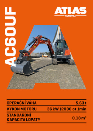 Mini Excavators Atlas Kompakt AC 60UF