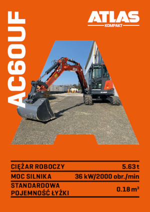 Mini Excavators Atlas Kompakt AC 60UF