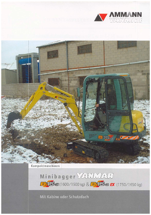 Mini Excavators Yanmar B 15-3 EX