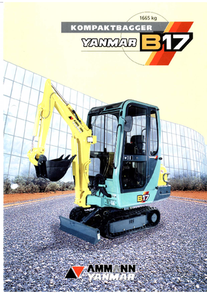 Mini Excavators Yanmar B 17