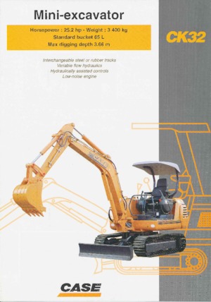 Mini Excavators Case CK32 