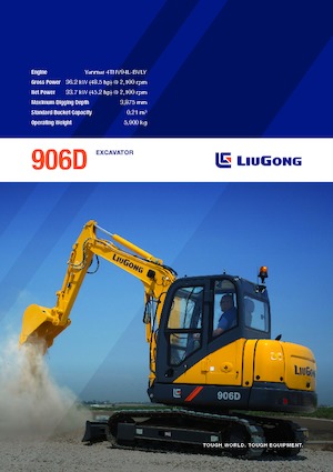 Mini Excavators Liugong 906D 