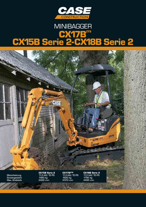 Mini Excavators Case CX18B S-2