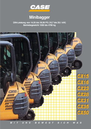Mini Excavators Case CX 15