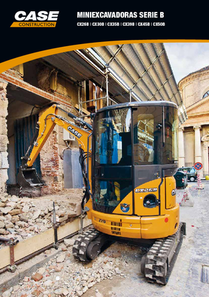 Mini Excavators Case CX35B ZTS