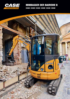 Mini Excavators Case CX30B ZTS